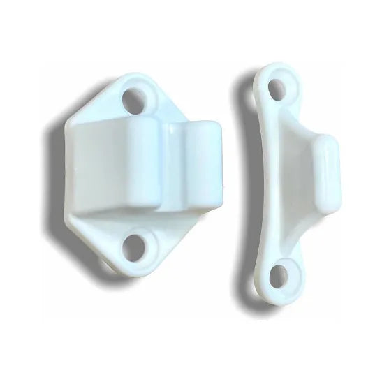 Ulko-oven aukipidin, valkoinen, 1 pari | 0100602 | 4056161004247 | Kotikauppa |