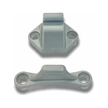 Ulko-oven aukipidin + vastakappale, vaaleanharmaa | 0100603 | 4056161004261 | Kotikauppa |