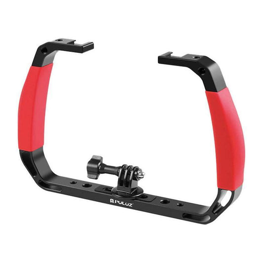 Underwater Diving Rig PULUZ for Action Cameras (Red) - Kotikauppa