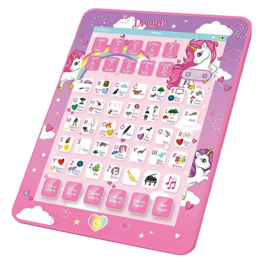 Unicorn bilingual talking educational tablet - Kotikauppa