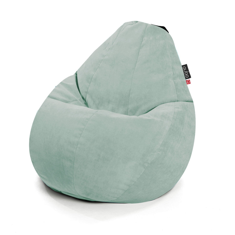 Säkkituoli Qubo™ Comfort 90 Mint VELVET FIT - Kotikauppa