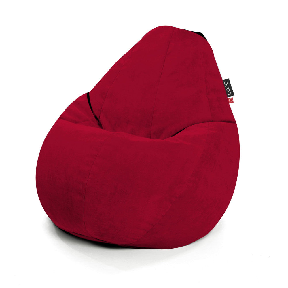 Säkkituoli Qubo™ Comfort 90 Goji VELVET FIT - Kotikauppa