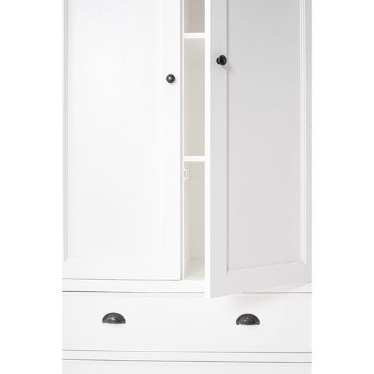 Vaatekaappi 110cm (Halifax) - Kotikauppa