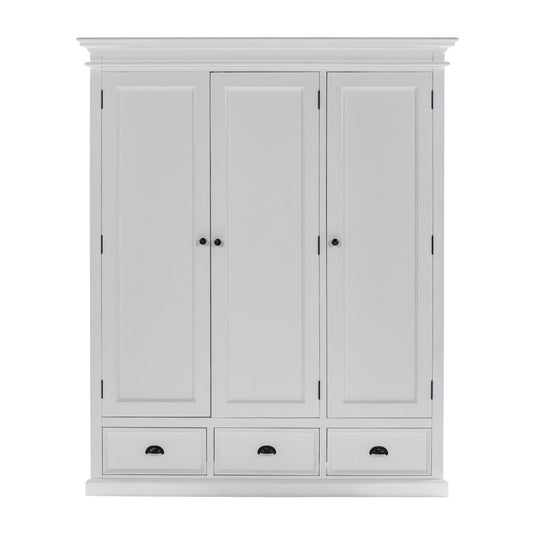 Vaatekaappi 3-ovinen 190cm (Halifax) - Kotikauppa