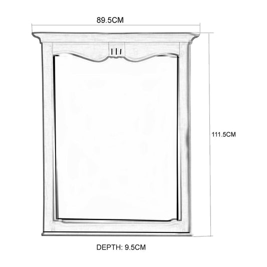 Venetsia Bianco peili VEB816K - Kotikauppa