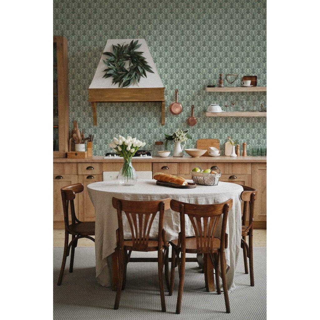 Vintage Green Kitchen (itseliimautuva) - Kotikauppa