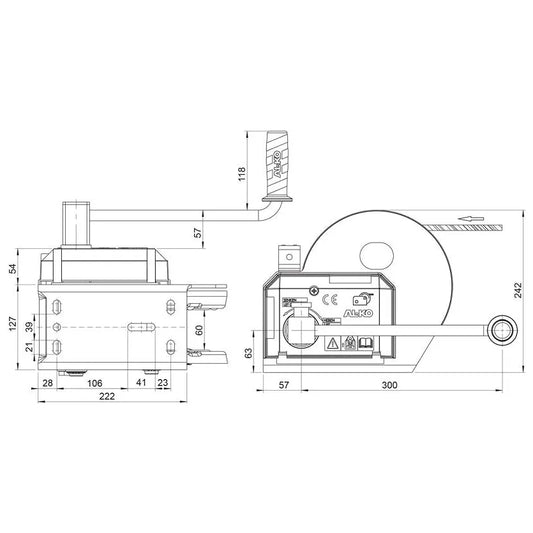 Vintturi 1201A AL-KO Optima vinssi 1201A Optima