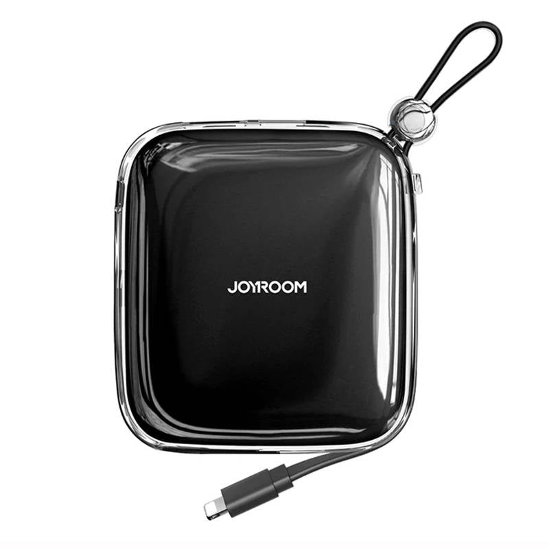 Virtapankki Joyroom JR-L003 Jelly 10000mAh, Lightning, 22.5W (Black) - Kotikauppa