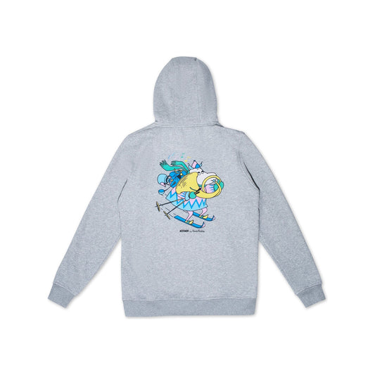 Premium Unisex Heavy Cotton Hoodie Hemulens - Grey