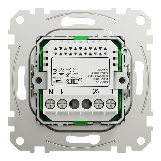 VALONSÄÄDIN WISER LED 0-200W PAINIKE RCL UPK VALKOINEN