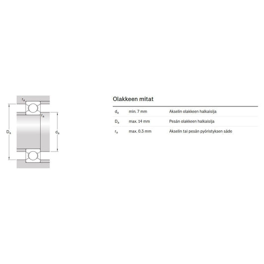 W 625 Urakuulalaakeri