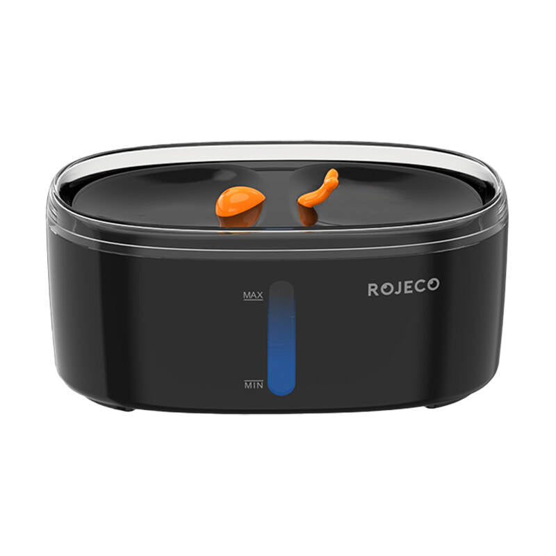 Water Fountain for pets Rojeco 2,5L (black) - Kotikauppa