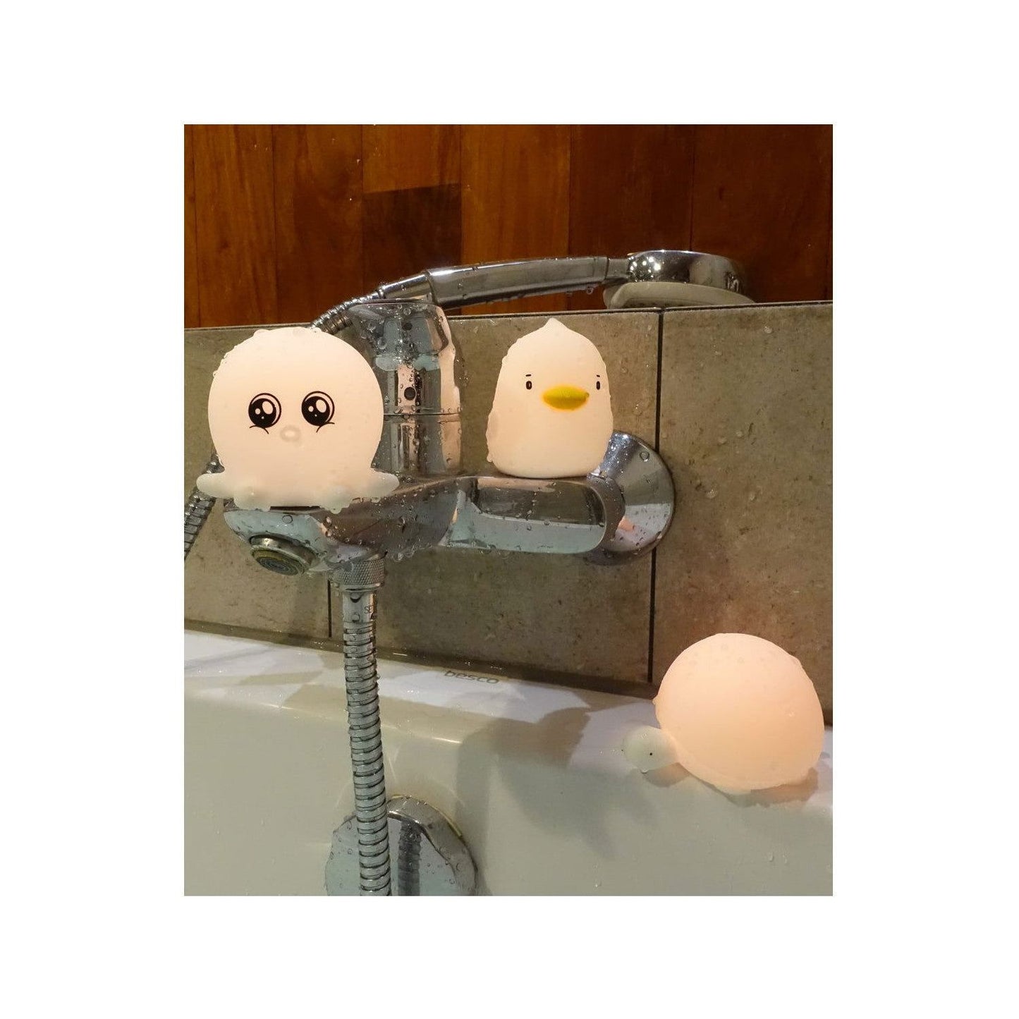 Waterproof Set of 3 Mini Aquatic Silicone Lamps - Kotikauppa