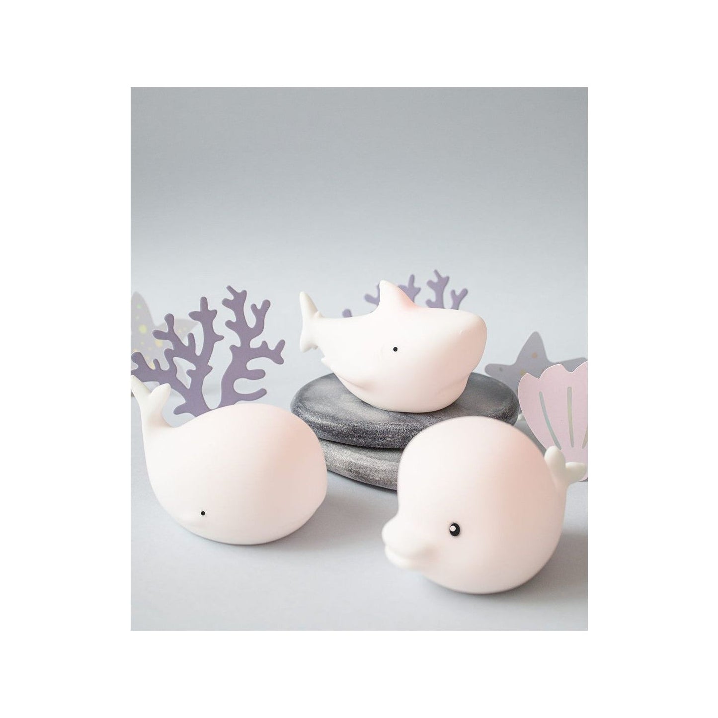 Waterproof Set of 3 Mini Marine Silicone Lamps - Kotikauppa
