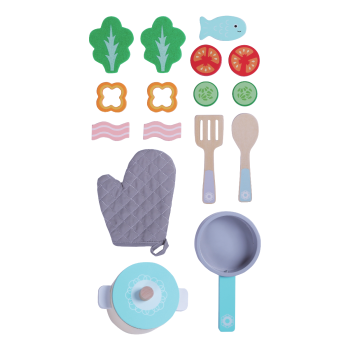 Wooden Cooking Set - Kotikauppa