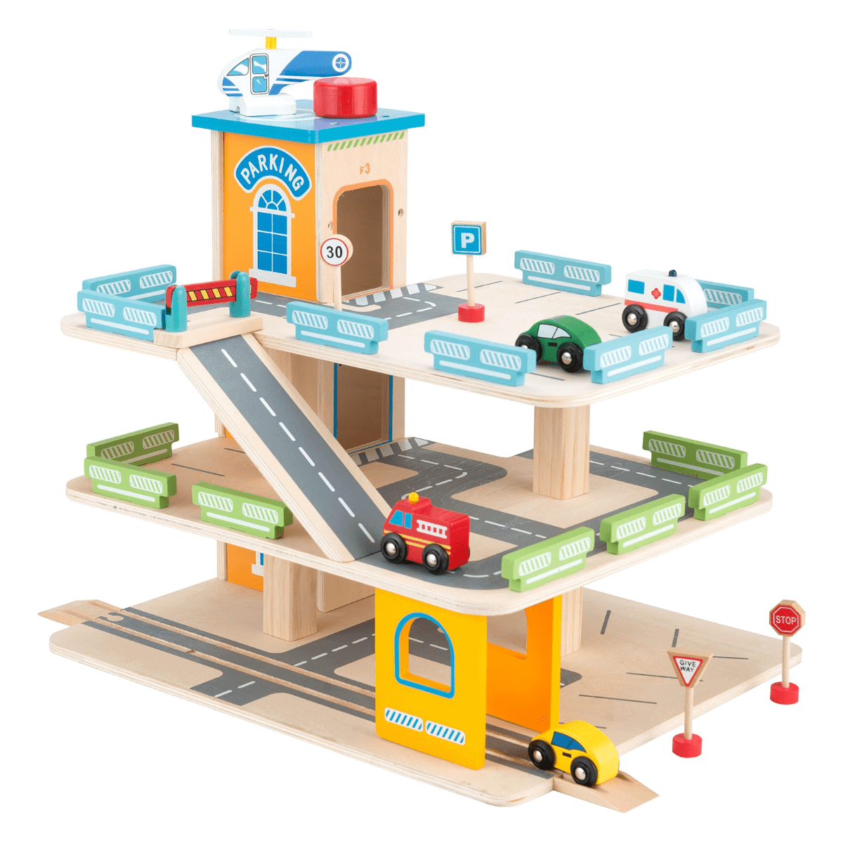 Wooden Parking Garage - Kotikauppa