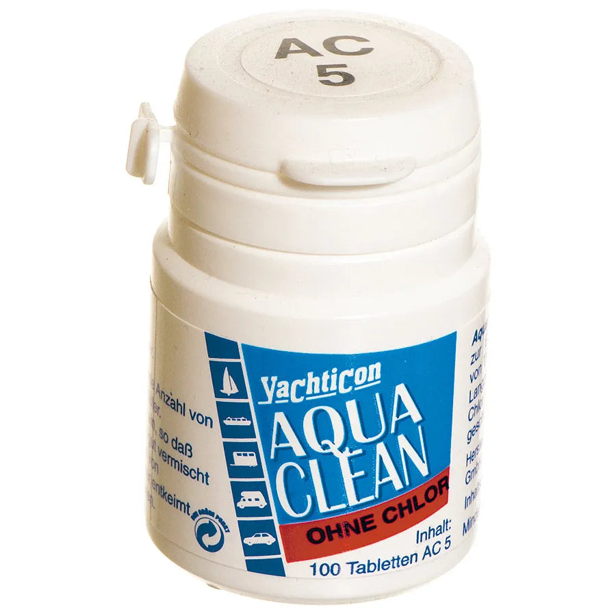 Yachticon veden säilöntätabletti Aqua Clean 100 kpl | 01.0003.00 | 4031396000035 | Kotikauppa | Yachticon