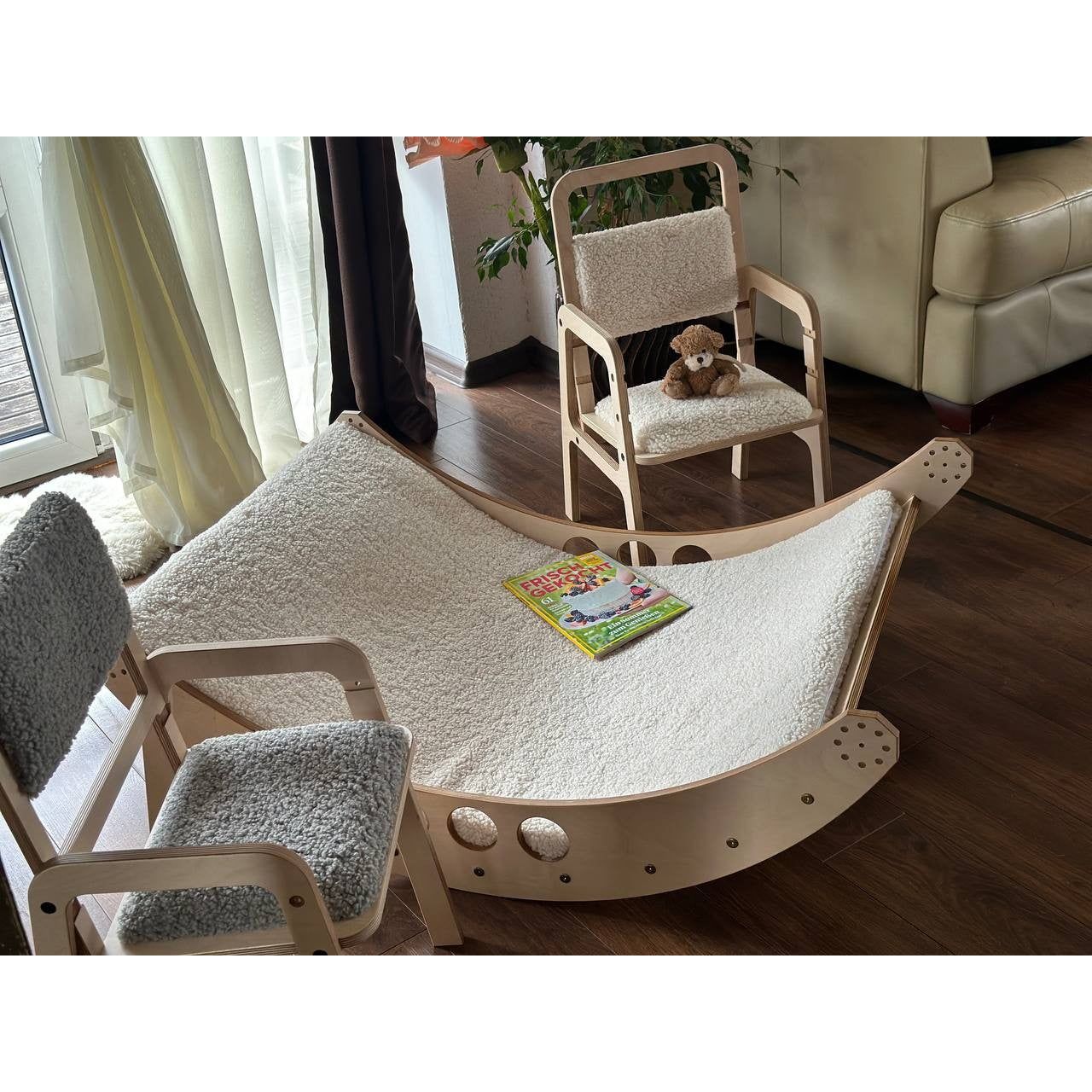 Adjustable Children Chair Luula - Cloud Mouse