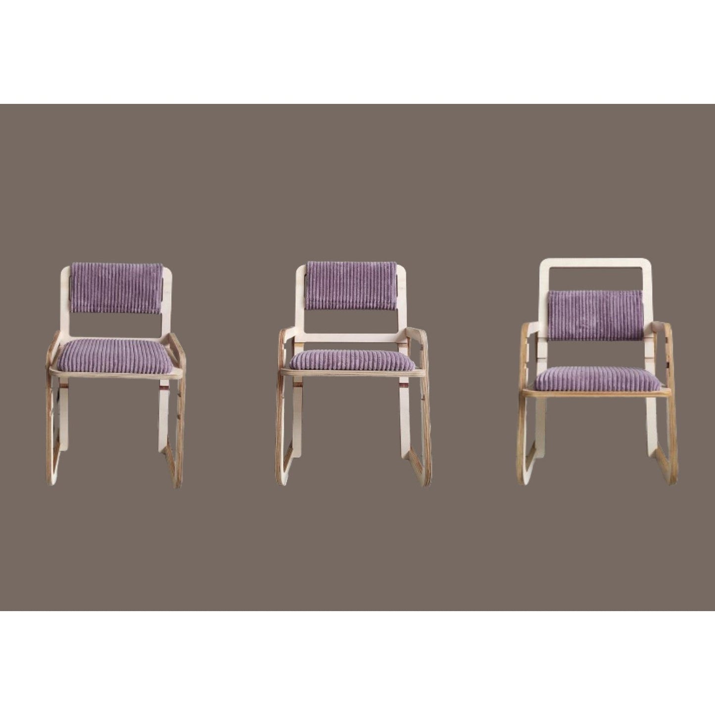 Adjustable Children Montessori Table and Chair Set Julle - Cannon Pink