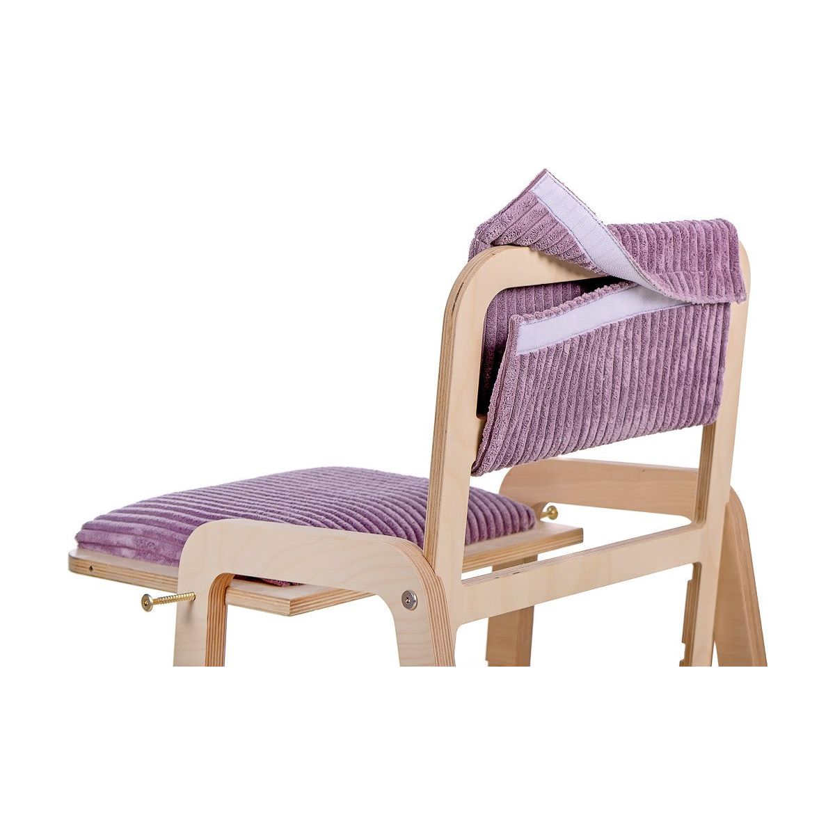 Adjustable Children Montessori Table and Chair Set Julle - Cannon Pink