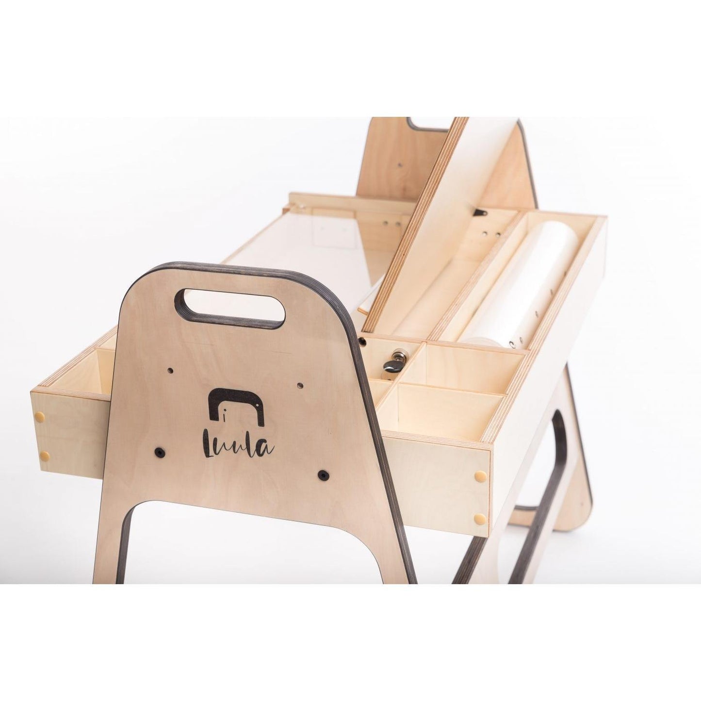 Adjustable Children Montessori Table and Chair Set Julle - Cannon Pink