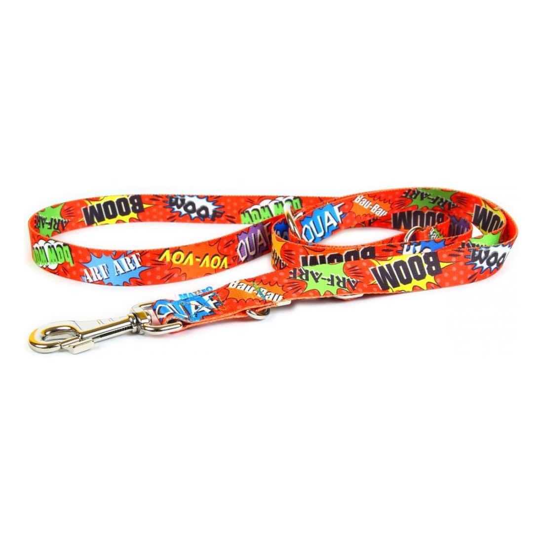 Adjustable Leash - Red Graffiti
