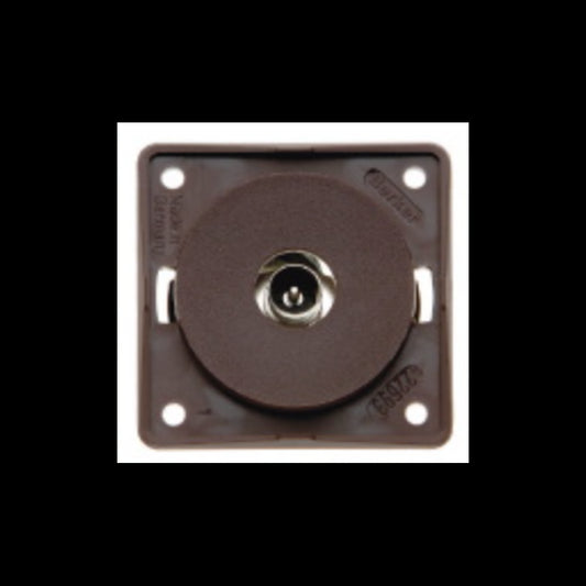 Berker antennirasia upotettava ruskea IEC-liitin | 945112511 | 4011334241164 | Kotikauppa | Berker