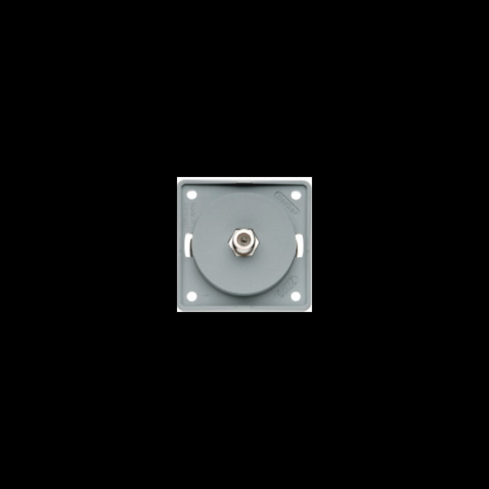 Berker antennirasia upotettava harmaa SAT F-liitin | 945192506 | 4011334241157 | Kotikauppa | Berker