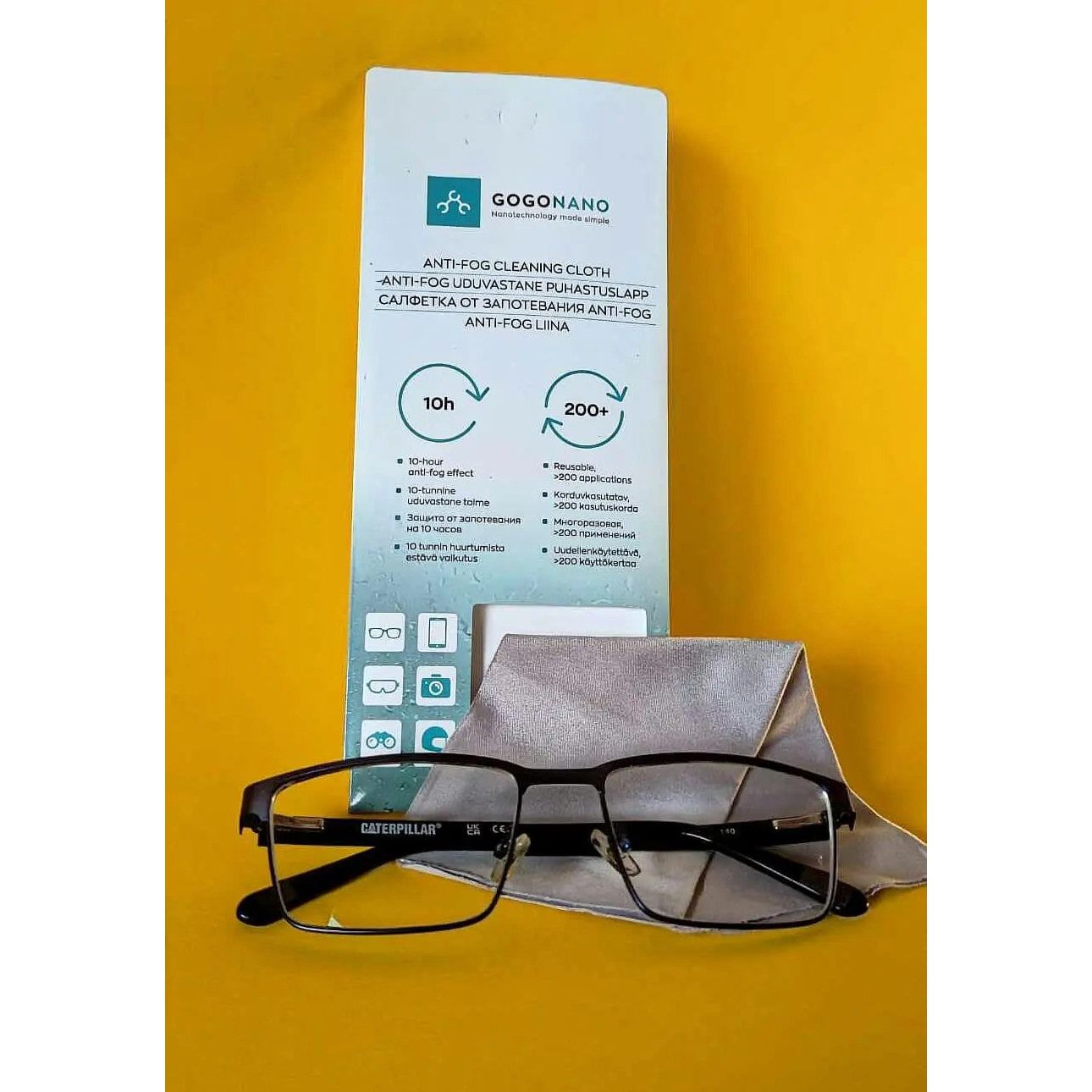 Anti-Fog Cleaning Cloth for Glasses