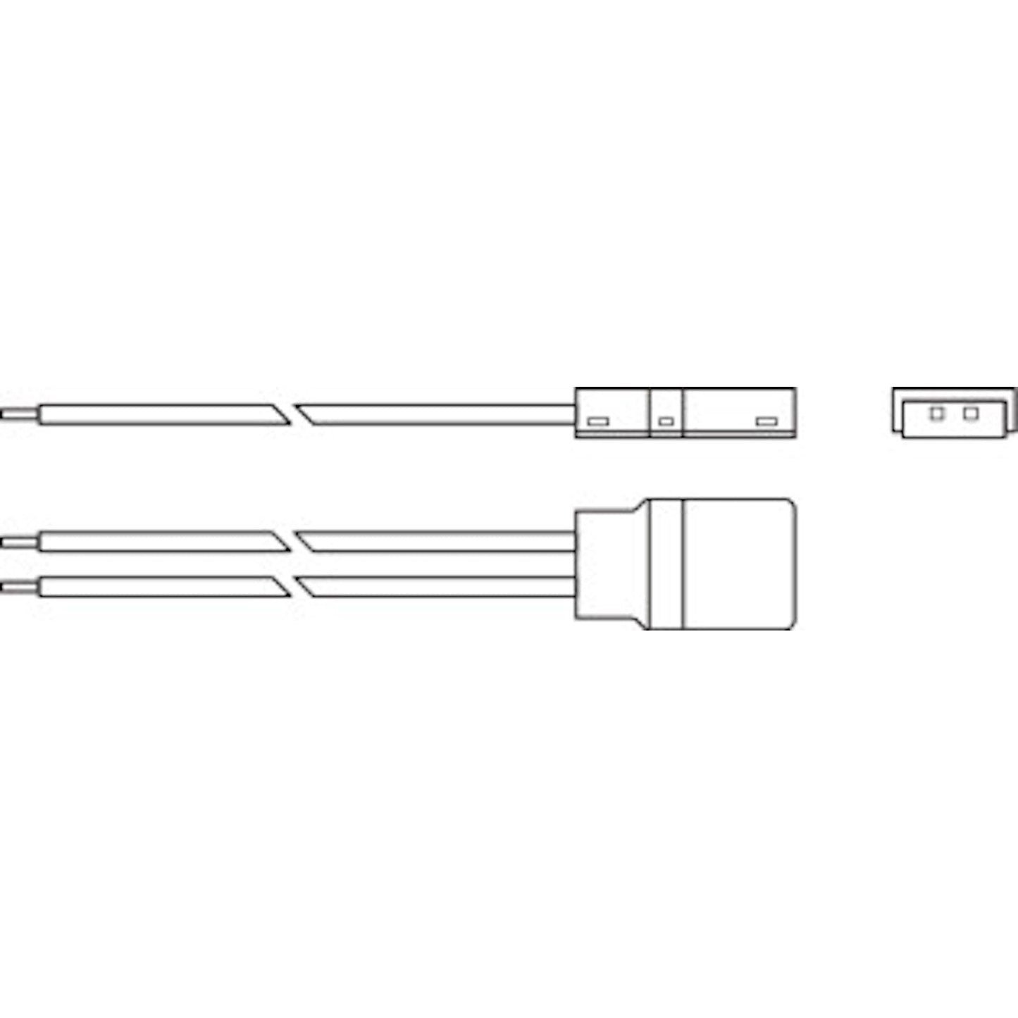 SÄHK. LISÄTARV. LEDSTRIP PFM LS AY CP 2-NAP 500MM IP67 2KPL
