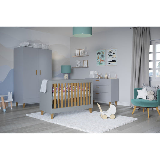 Baby Bed Kubi - Grey