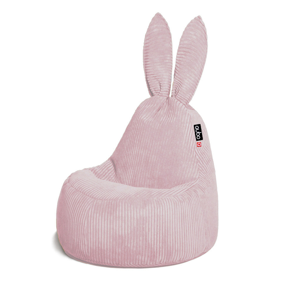 Säkkituoli Qubo™ Baby Rabbit Bubblegum FEEL FIT - Kotikauppa