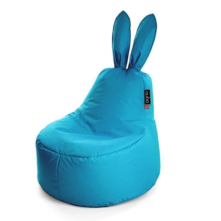 Säkkituoli Qubo™ Baby Rabbit Wave Blue POP FIT - Kotikauppa