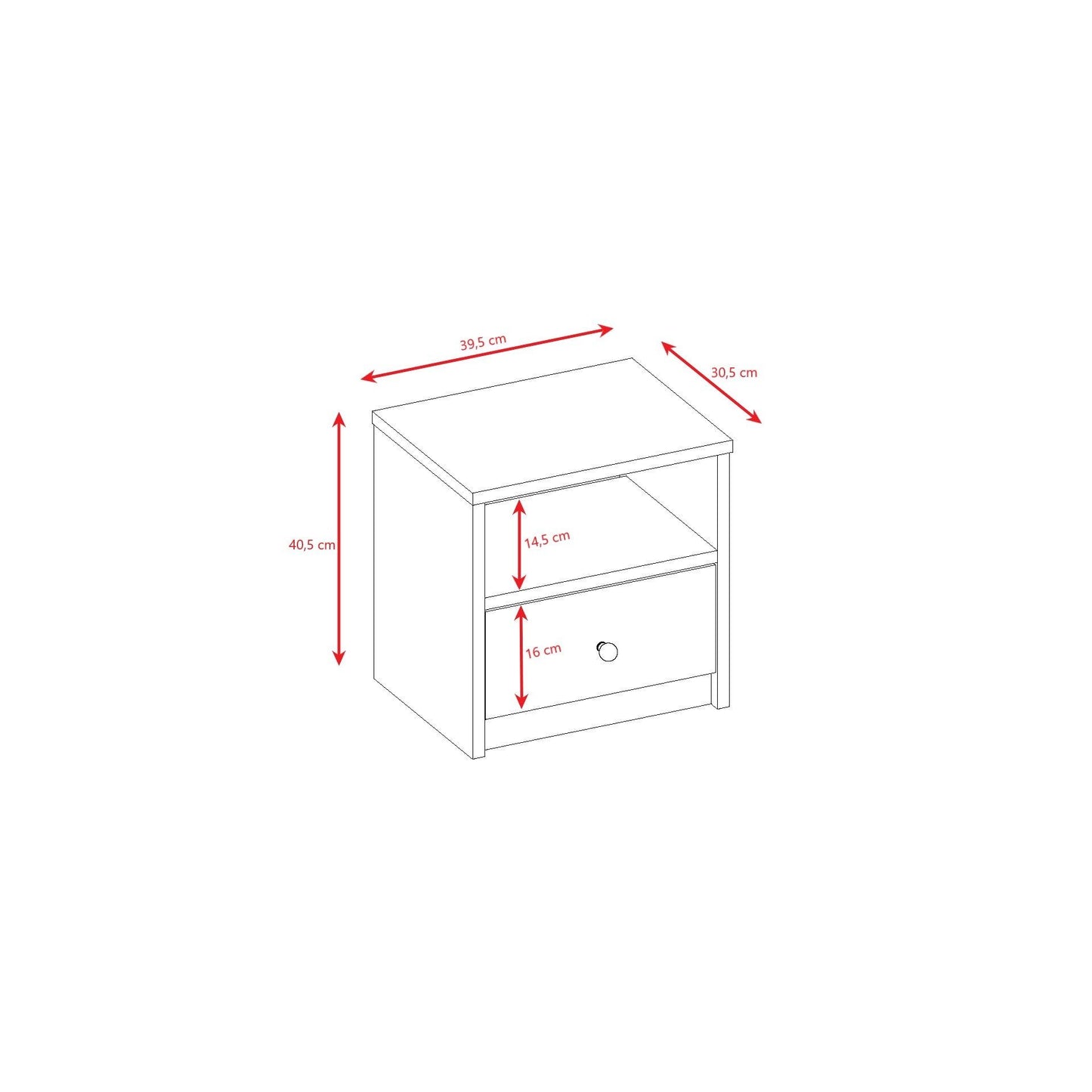 Babydreams Bedside Table