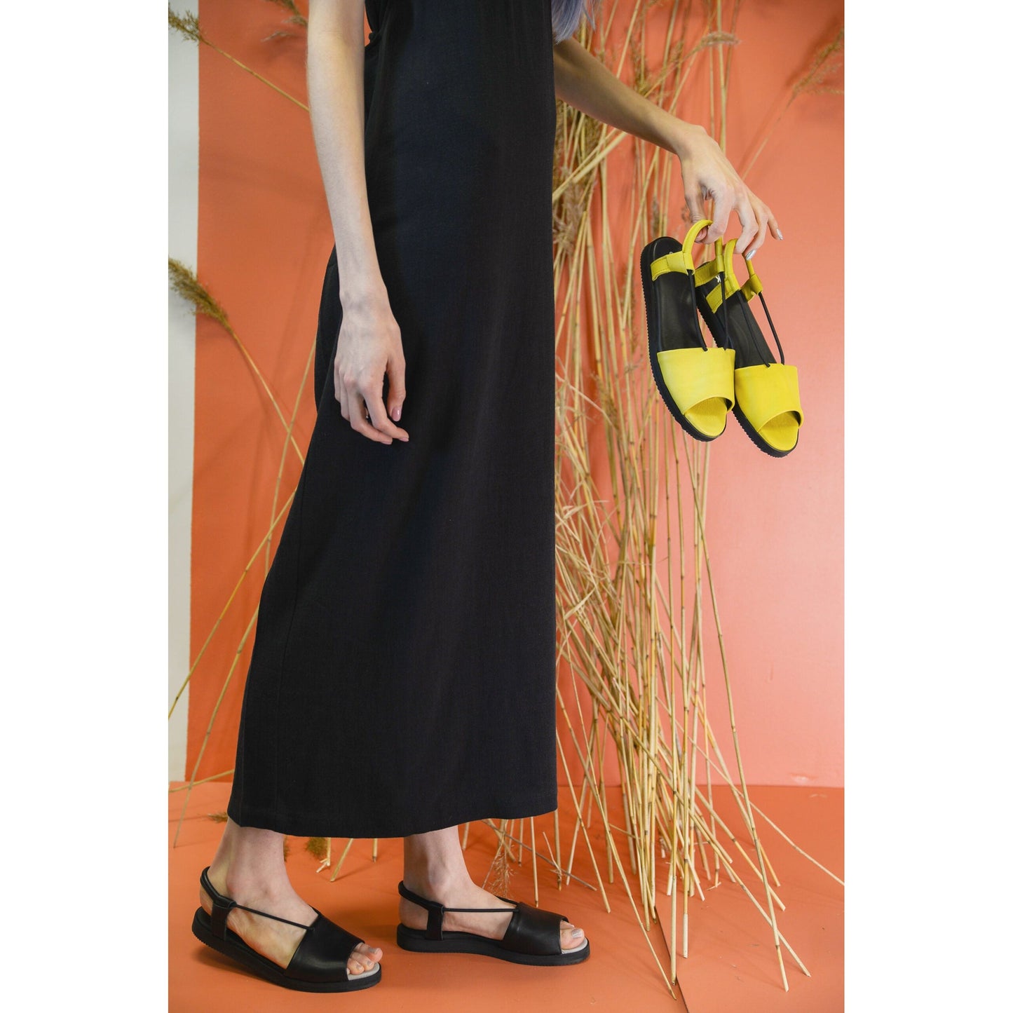 Berlin Sandals - Dark Grey