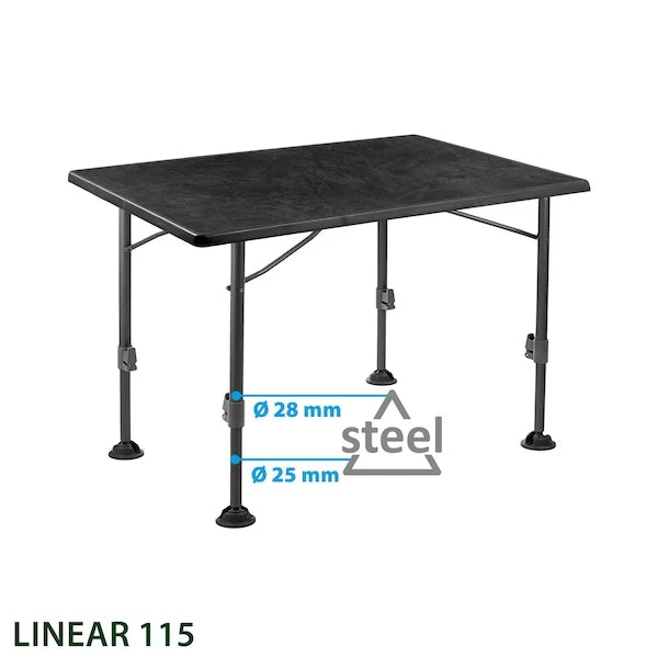 Brunner retkipöytä Linear 115