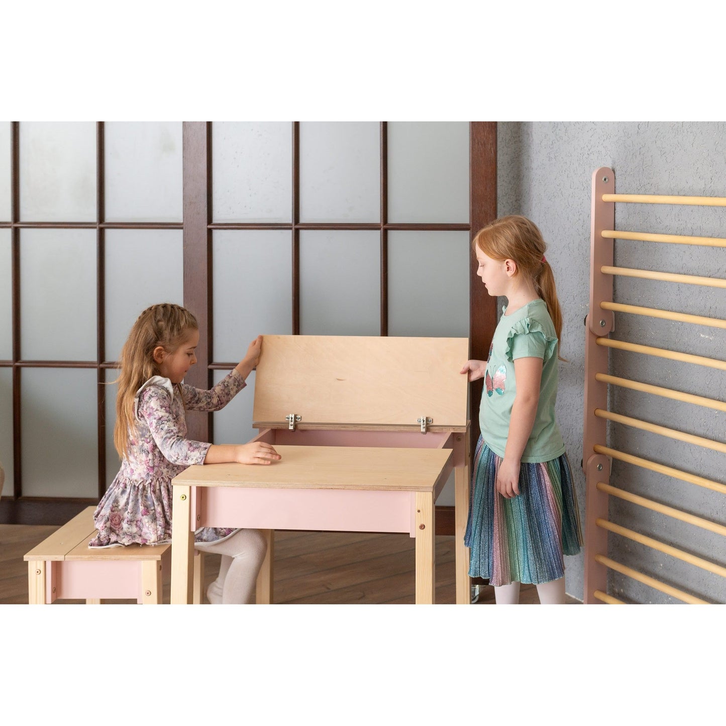 Smart Storage Table and Chair Set