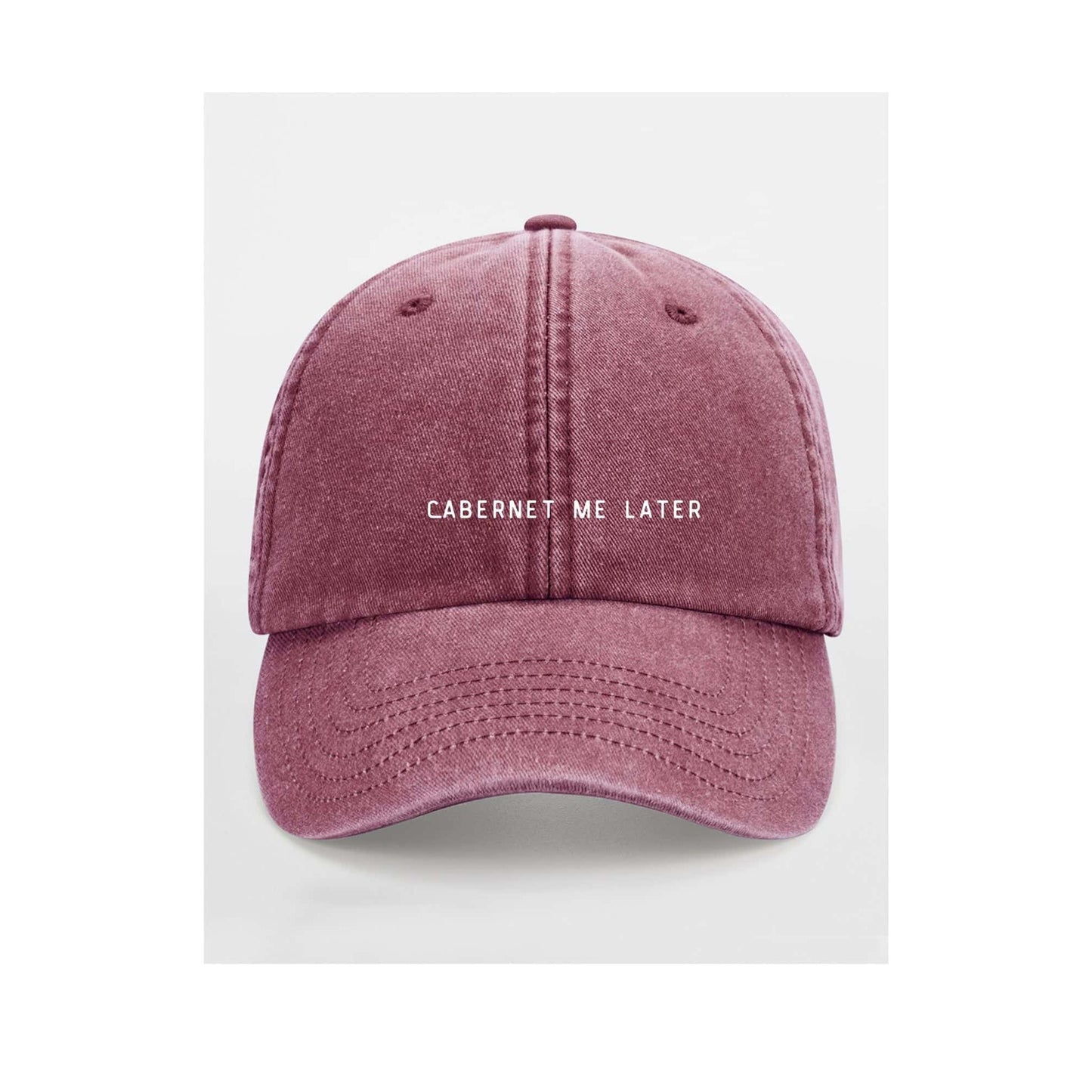 Cabernet Me Later Cap Adult