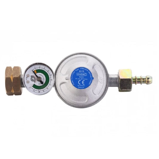 Cadac paineensäädin ja letku Universal Overflow 30mbar 0,85m