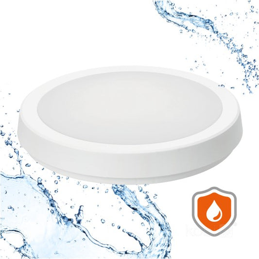 Kattovalaisin LED NAIROS G2 24W 3CCT IP65 valkoinen Kobi Premium