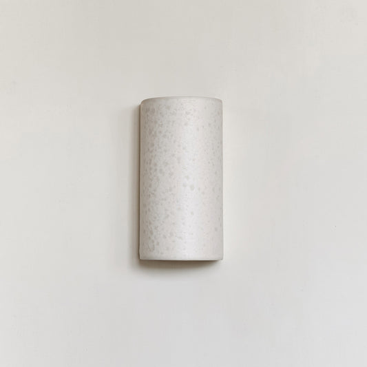 Ceramic wall light CURVE - Raw White