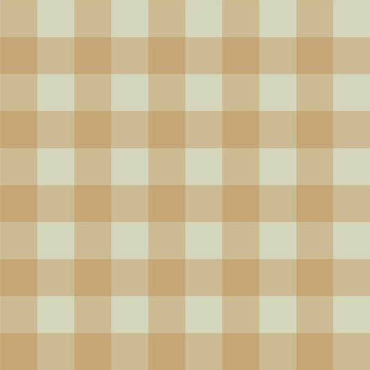Check Brown Green Wallpaper