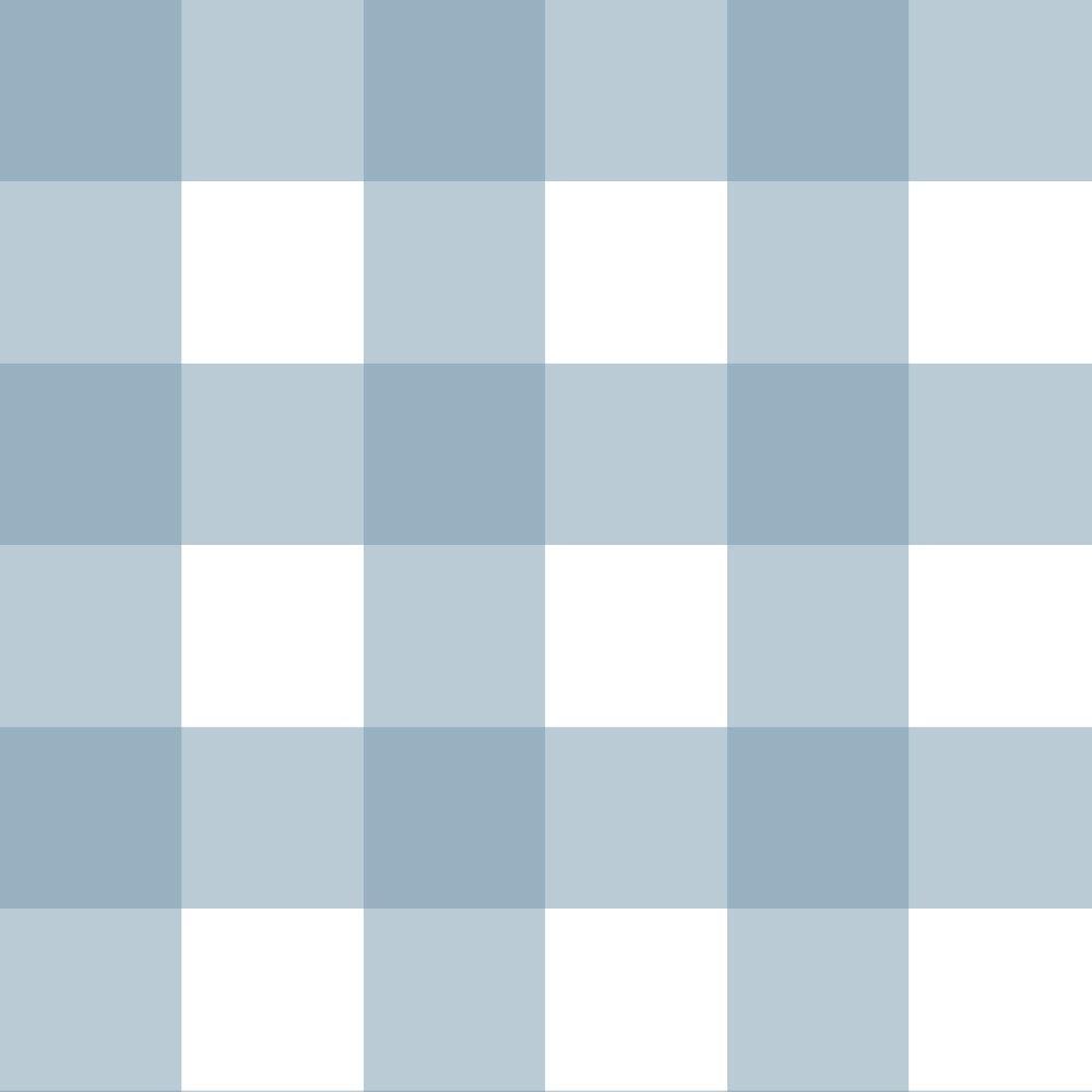 Check Classic Wallpaper - Light Blue