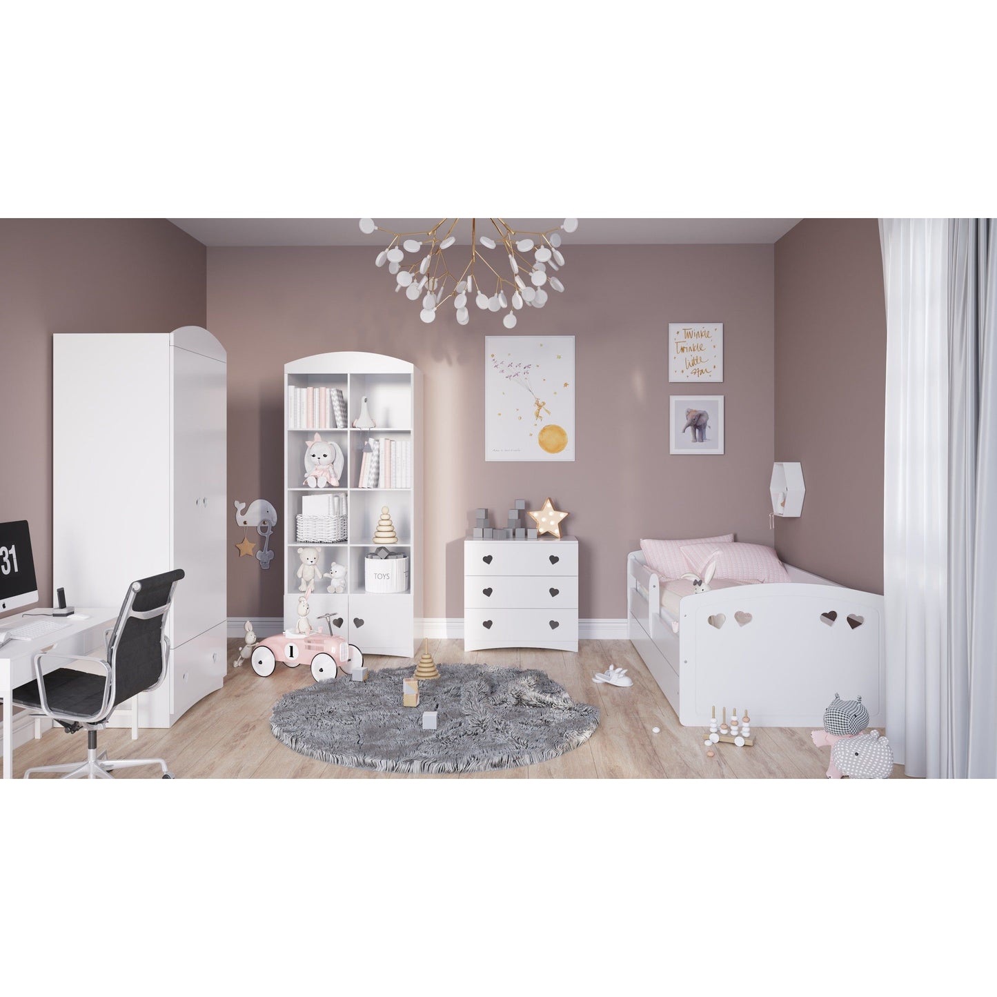 Children's Bed Julia - White
