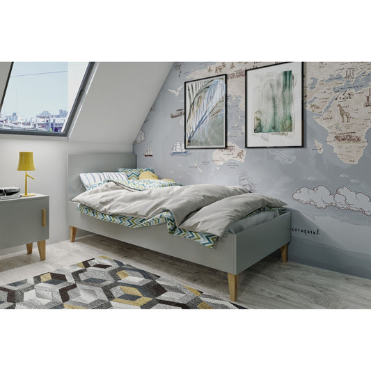 Children's Bed Kubi - Grey