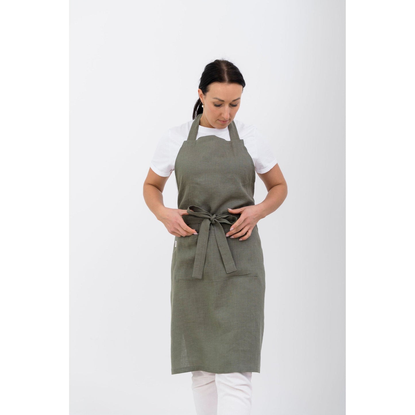 Classic Linen Apron