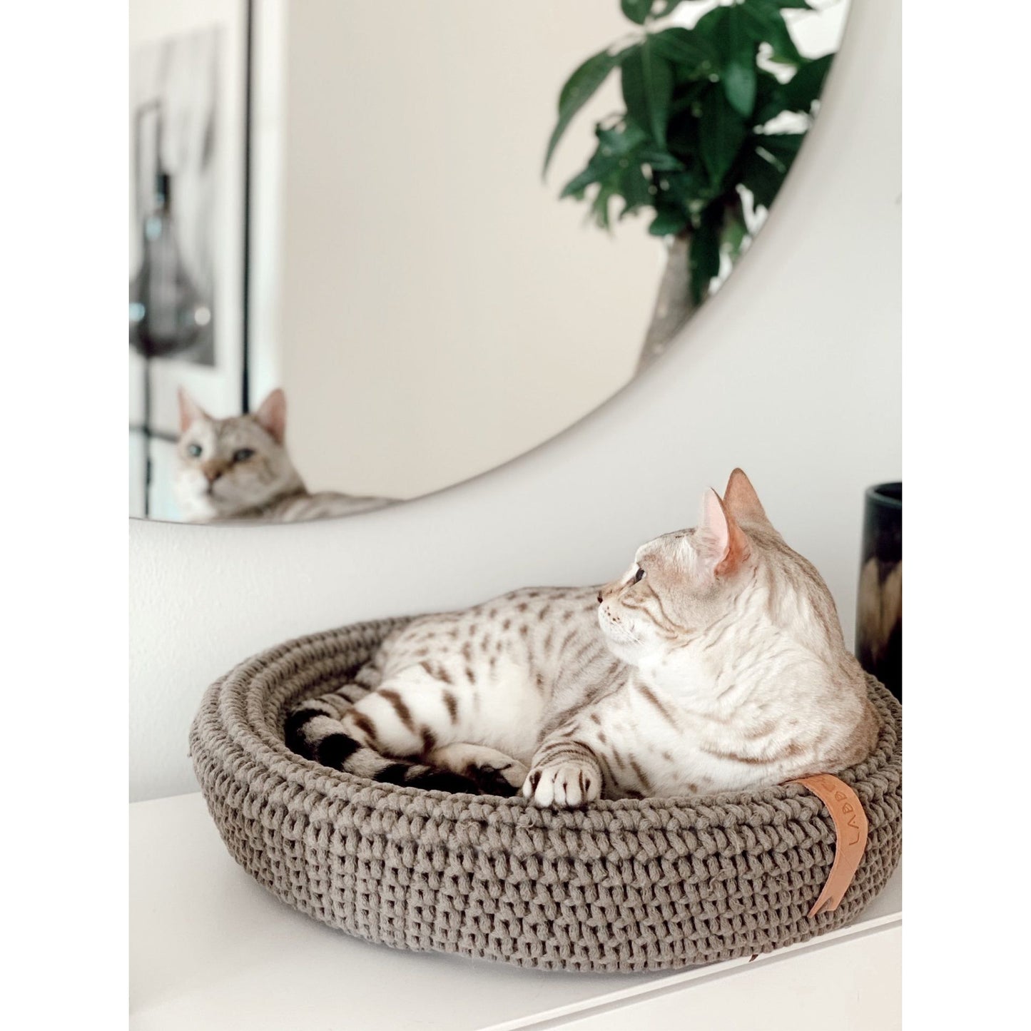 Coco Dog/Cat Bed - Light Brown
