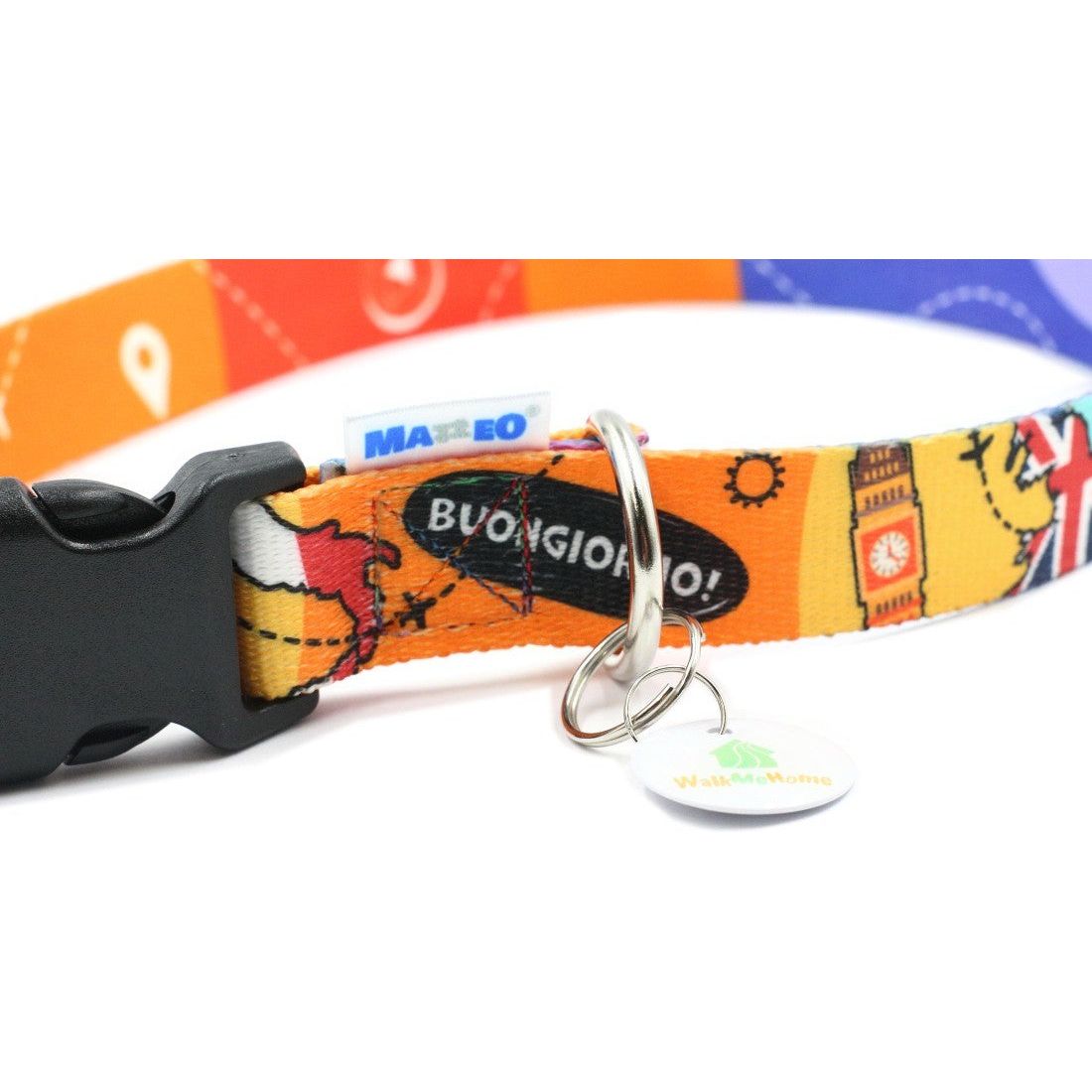 Collar With A Plastic Bucle – Travel