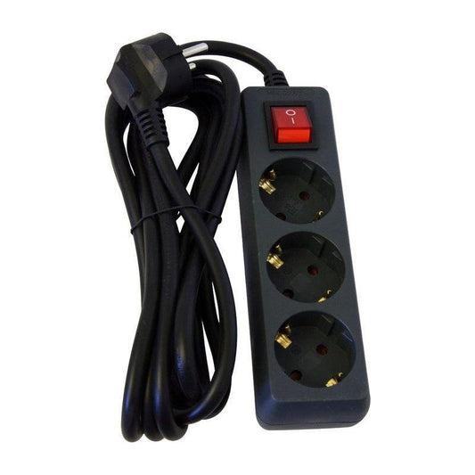 Jatkojohto 1-vaihe OPAL  3-OS. MAAD. VK MUSTA 3m | 2433028 | 6413821772058 | Kotikauppa | OPAL