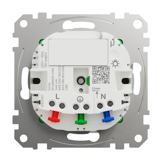 Pistorasia Schneider Electric Wiser 1S/16A/IP20 ZB VAL-3606481038296